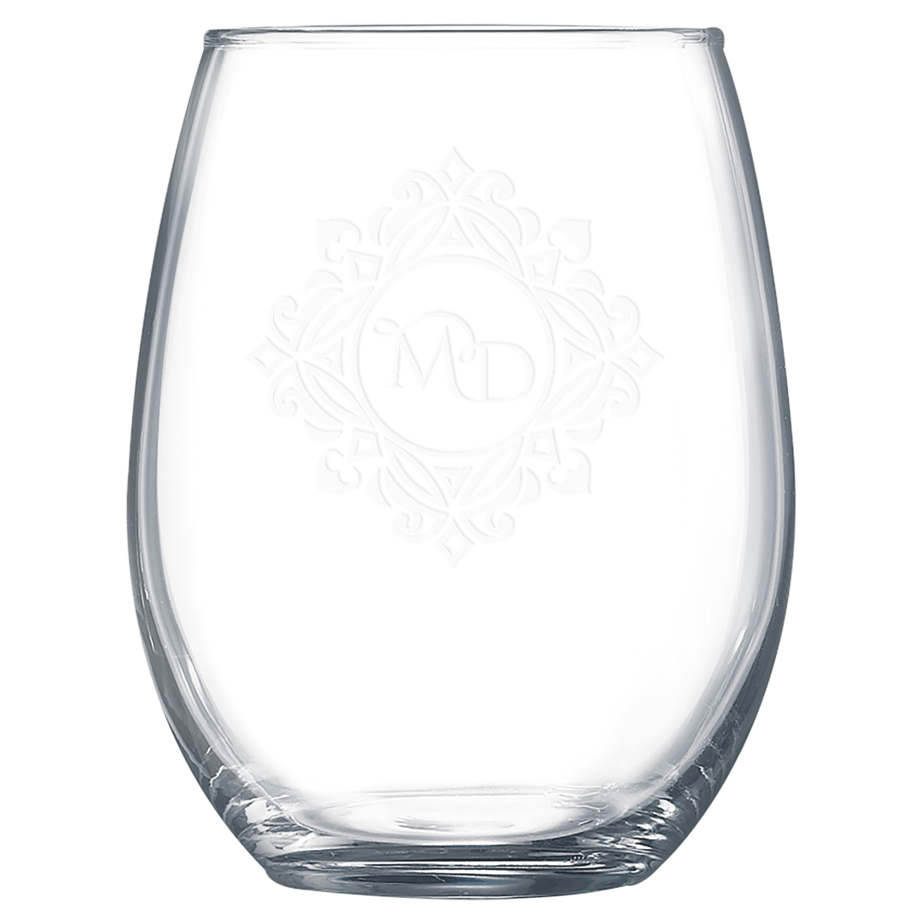 15 Oz Engraved Stemless Wine Glass California Trophy And Awards