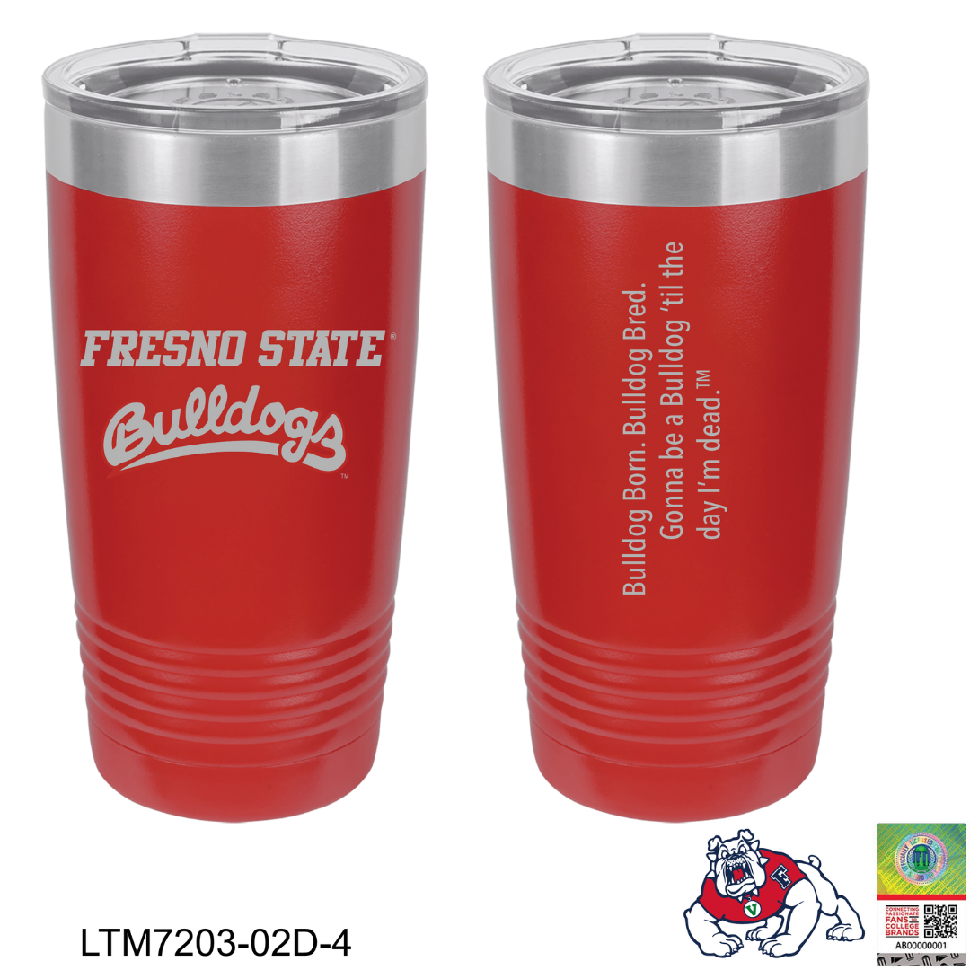 49er Red/Black Glitter Tumbler